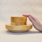 Doll Size Boater Hat Block Set STYLE 6 - Hat Brim Block Set for Dolls