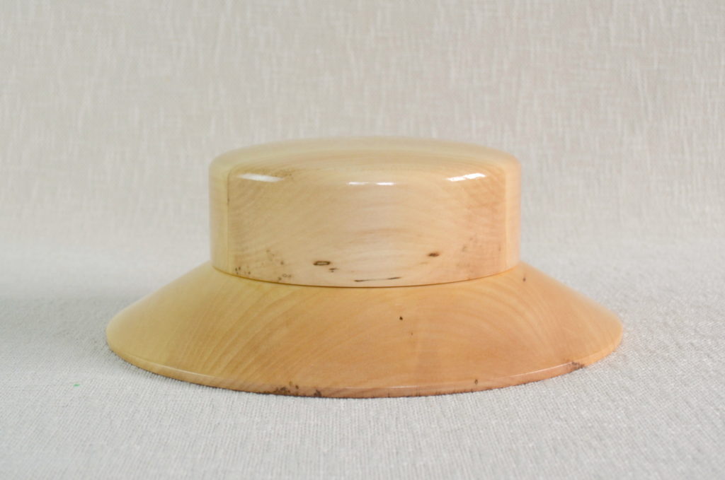 Wooden Hat Block SET 19F - Boater Hat Block Set | Easy Hat Blocks