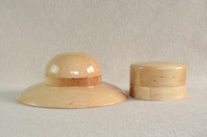 Wooden Hat Block SET 18F - Wide Brim Hat Block Set | Easy Hat Blocks