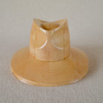 Fedora Hat Block Set F30 - Optional presser - Wooden Hat Block Set