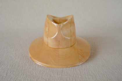 Wooden Hat Block SET 19F – Boater Hat Block Set – Easy Hat Blocks