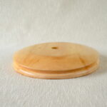 Wooden Brim Block for Hat Making BB14 - Down-turned Oval Brim Block