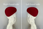 IRIS teardrop hat block - left and right