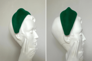 Headband made on AURORA headband hat block